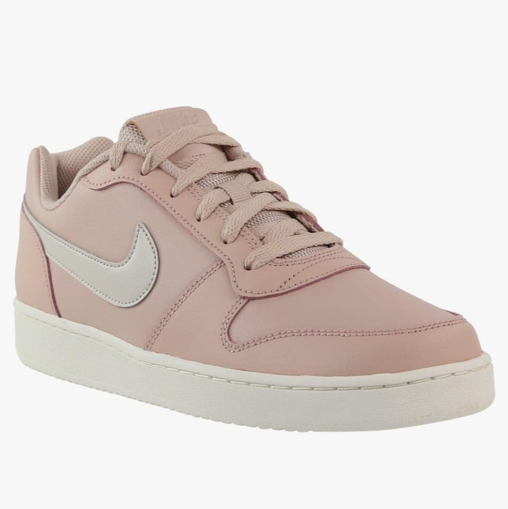 Nike Ebernon Low Sneakers Particle Beige Desert Sand Court Leather